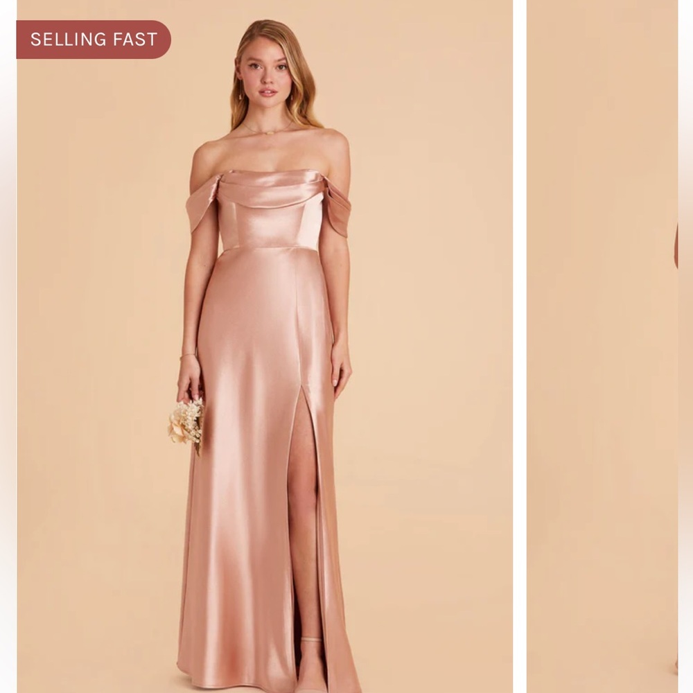 Birdy Grey Rose Gold Bridesmaid Dress